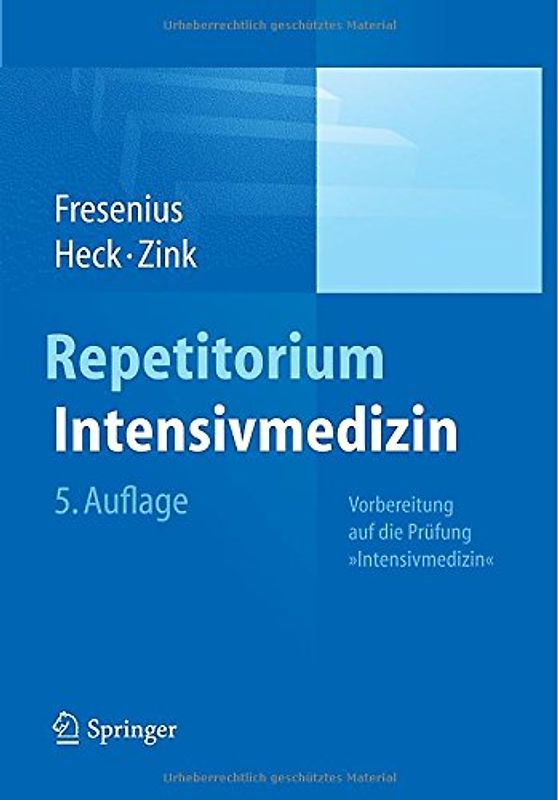Repetitorium Intensivmedizin