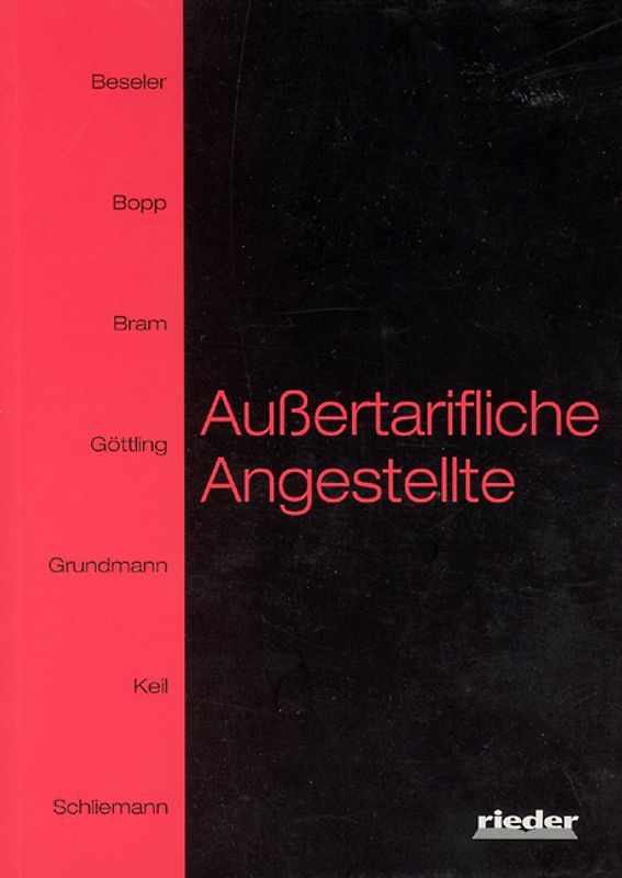Aussertarifliche Angestellte