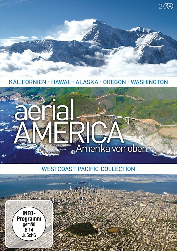 Aerial America - Amerika von oben: Westcoast Pacific Collection [2 DVDs] DVD