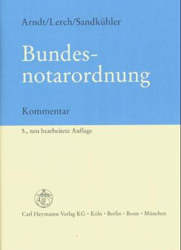 Bundesnotarordnung