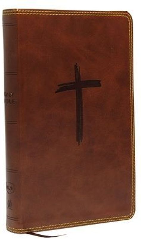 Nkjv, Holy Bible for Kids, Leathersoft, Brown, Comfort Print