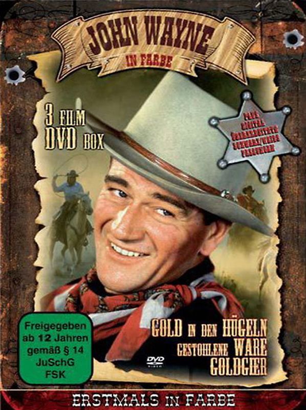 John Wayne in Farbe - Holzbox Edition 2 (3 Filme) DVD