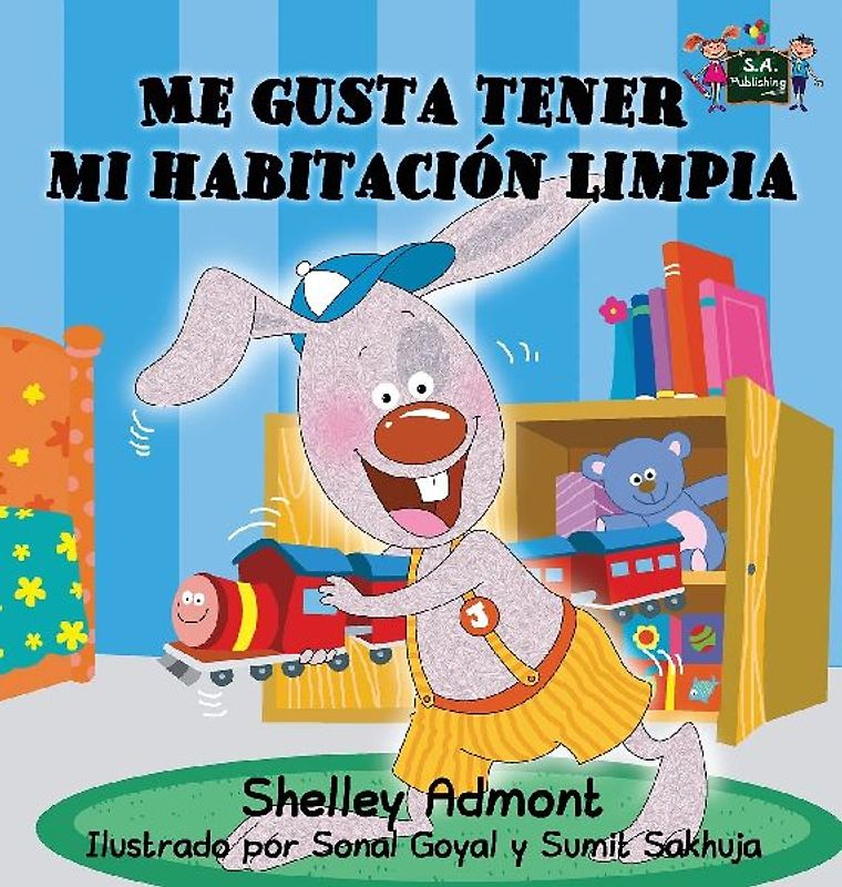 I Love to Keep My Room Clean (Spanish Book for Kids)