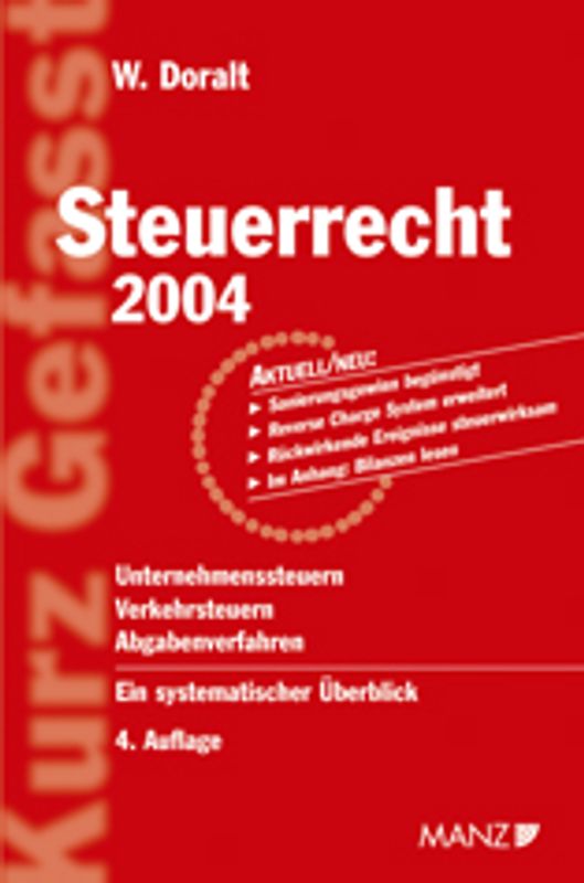 Steuerrecht 2004