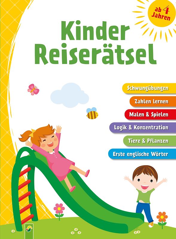 Kinder Reiserätsel für Kinder ab 4 Jahren