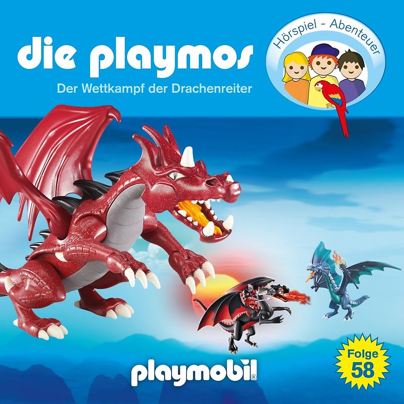 Playmos,Die - (58)Der Wettkampf Der Drachenreiter [Audio CD]