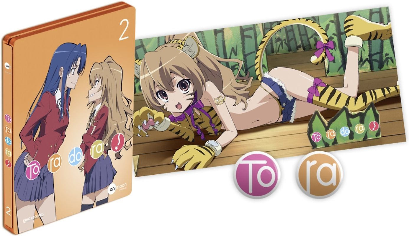 Toradora!-Vol.2 (Limited Steelbook) (Blu-ray) Blu-ray Disc