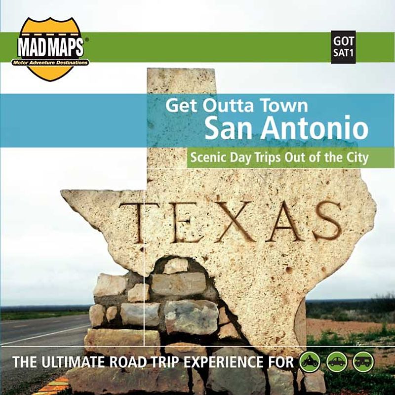 San Antonio, TX - Mad Maps Get Outta Town Series