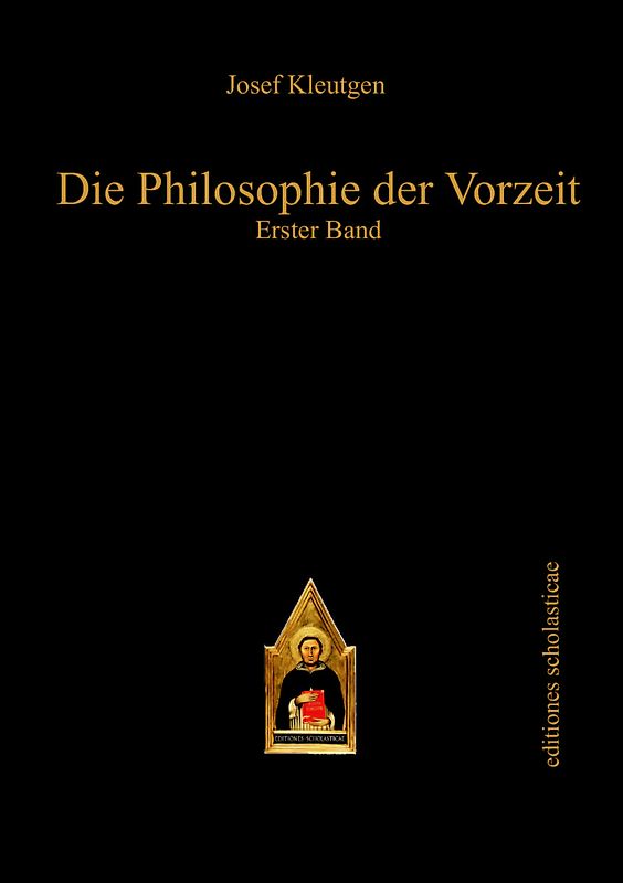Die Philosophie der Vorzeit