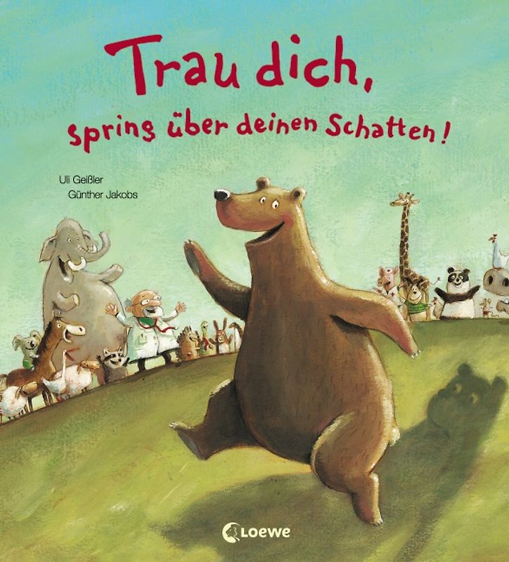Trau dich, spring über deinen Schatten!