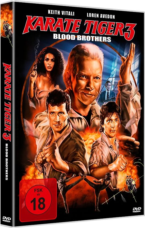 Karate Tiger 3 - Blood Brothers - Cover B DVD