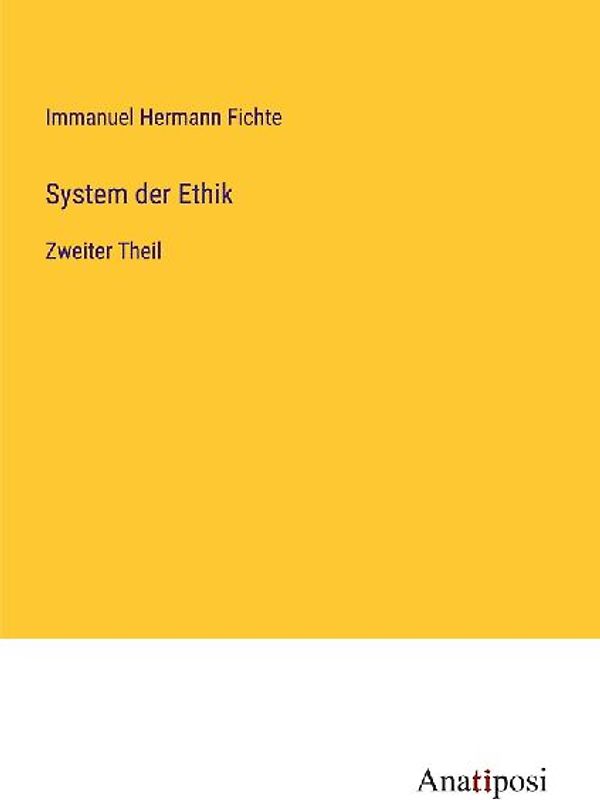 System der Ethik