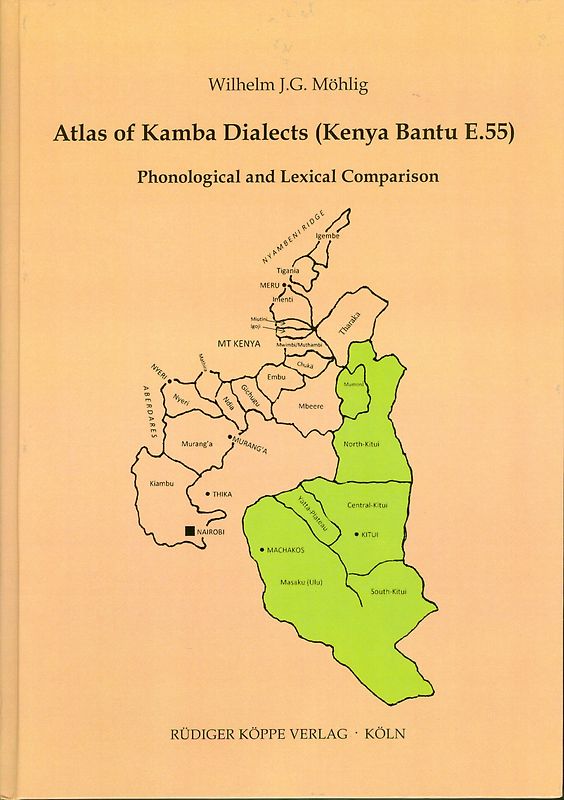 Atlas of Kamba Dialects (Kenya Bantu E.55)