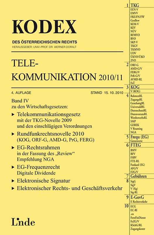 KODEX Telekommunikation 2010/11