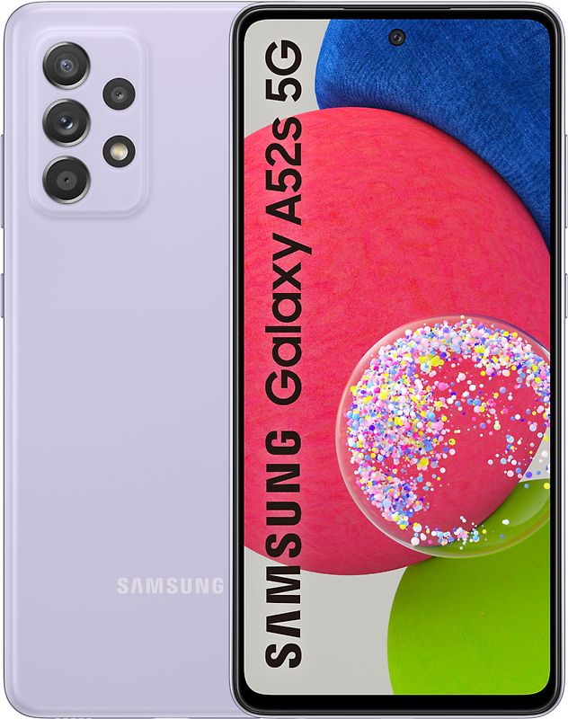 Rebuy Samsung Galaxy A52s 5G Dual SIM 256GB paars aanbieding