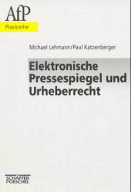 Elektronische Pressespiegel und Urheberrecht