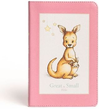 CSB Great and Small Bible, Pink Leathertouch