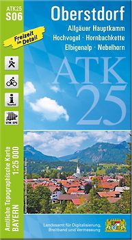 ATK25-S06 Oberstdorf (Amtliche Topographische Karte 1:25000)
