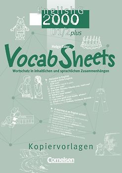 English G 2000. Ausgabe D Plus / Band 1/2: 5./6. Schuljahr - Vocab Sheets