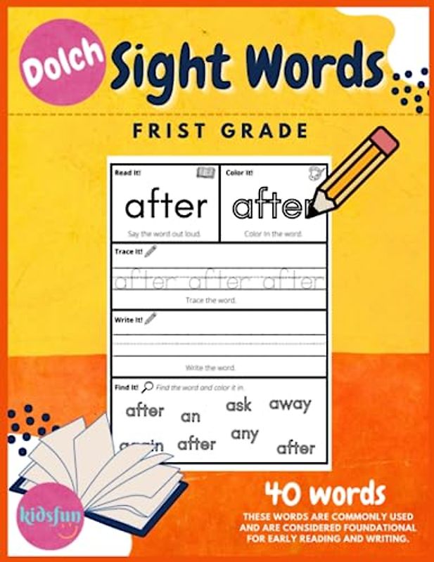 Dolch Sight Words for first grade: Building Strong Readers and Journey to Reading Excellence
