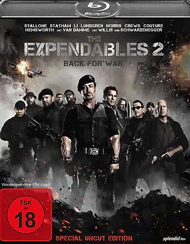 The Expendables 2: Back for War [Special Uncut Edition] Blu-ray Disc