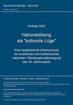 Nationsbildung als "kulturelle Lüge"