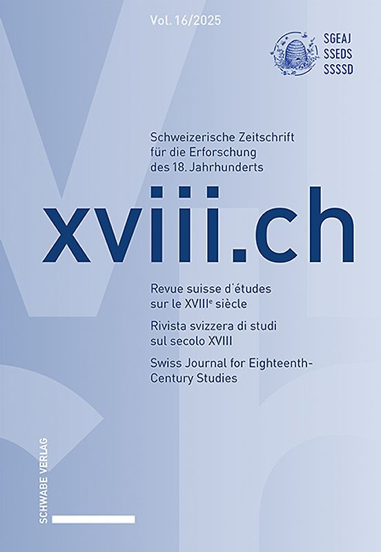 xviii.ch, Vol. 16/2025