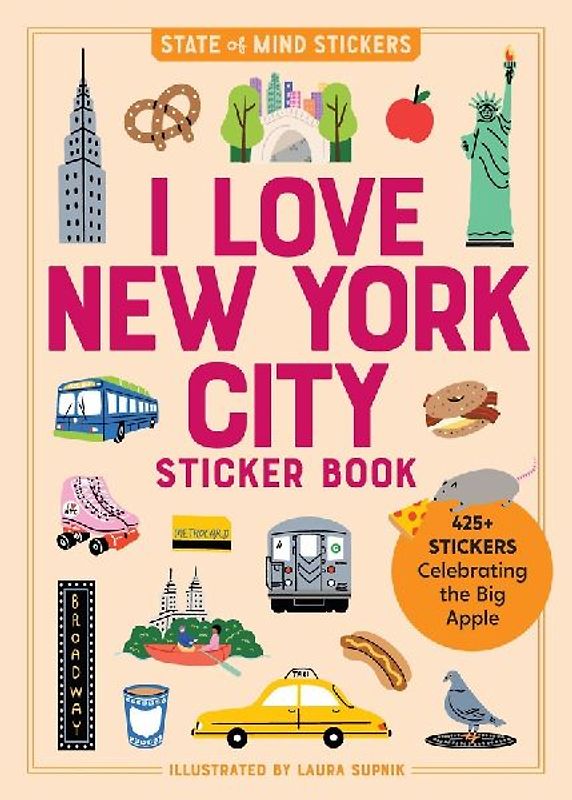 I Love New York City Sticker Book