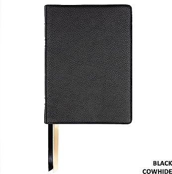 Lsb Giant Print Reference Edition, Paste-Down Black Cowhide Indexed