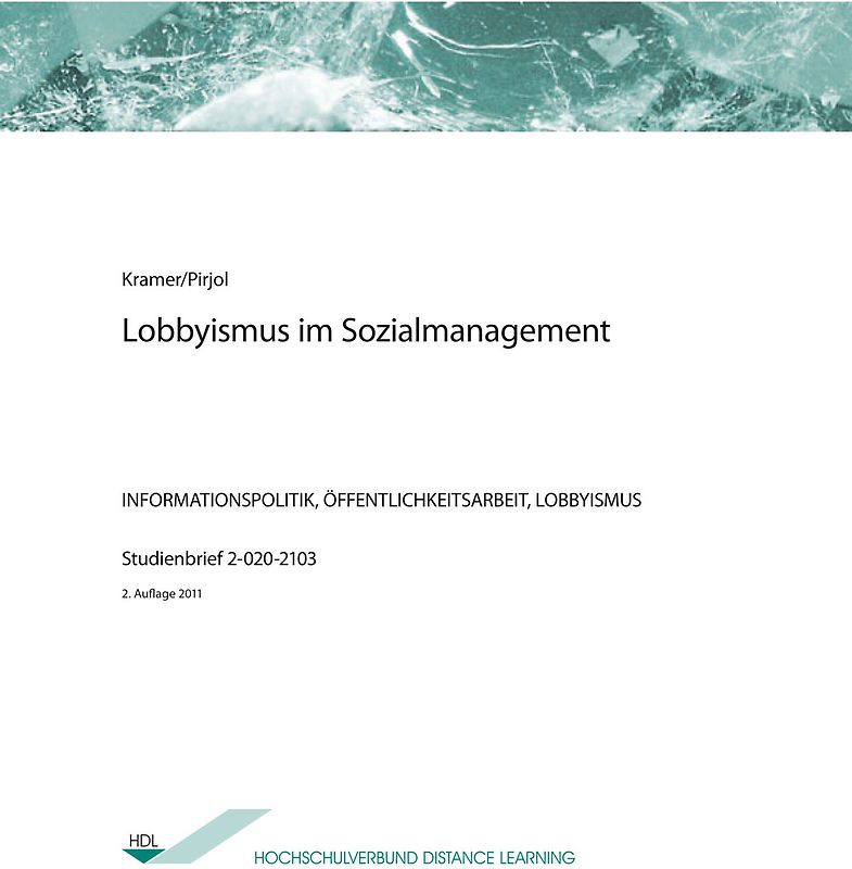 Lobbyismus im Sozialmanagement
