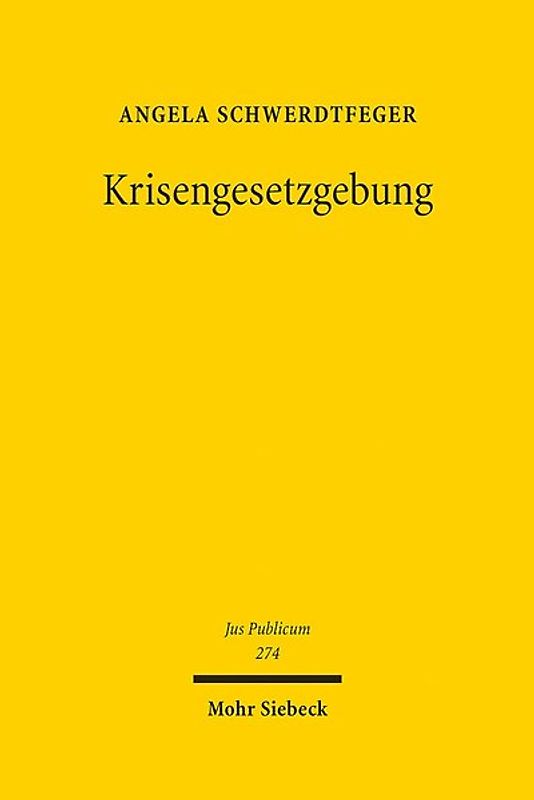 Krisengesetzgebung