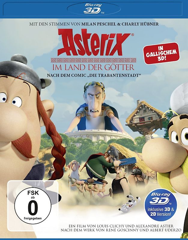 Asterix im Land der Götter 3D [inkl. 2D-Version] 3D Blu-ray Disc