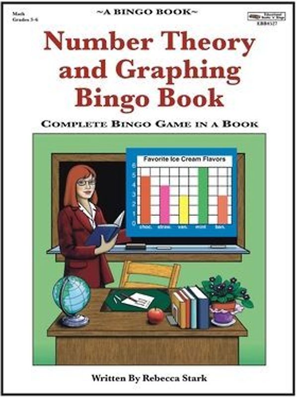 Number Theory and Graphing Bingo Book: Complete Bingo Game In A Book