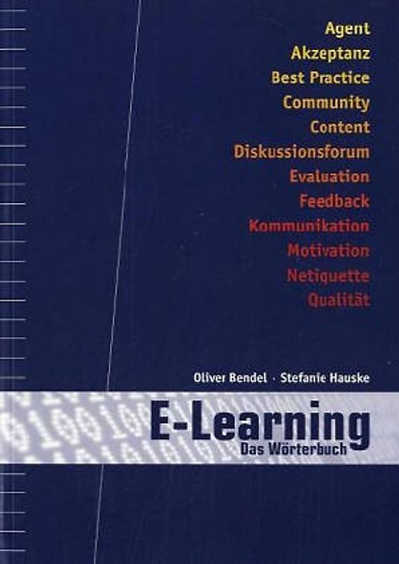 E-Learning. Das Wörterbuch