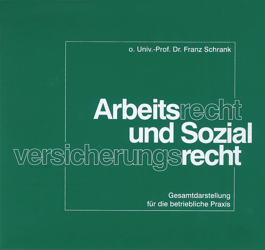 Arbeits- und Sozialversicherungsrecht