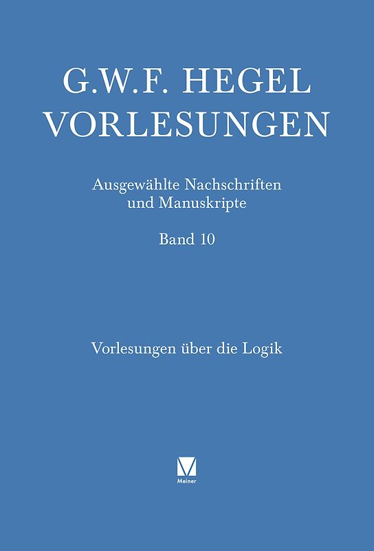 Vorlesungen über die Logik