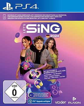 Let's Sing 2024 German Version PlayStation 4