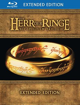 Der Herr der Ringe - Die Spielfilm Trilogie [Extended Edition, 6 Blu-ray Discs & 9 DVDs] Blu-ray Disc