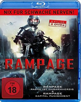 Rampage - Rache ist unbarmherzig & Rampage - Capital Punishment [2 Discs] Blu-ray Disc