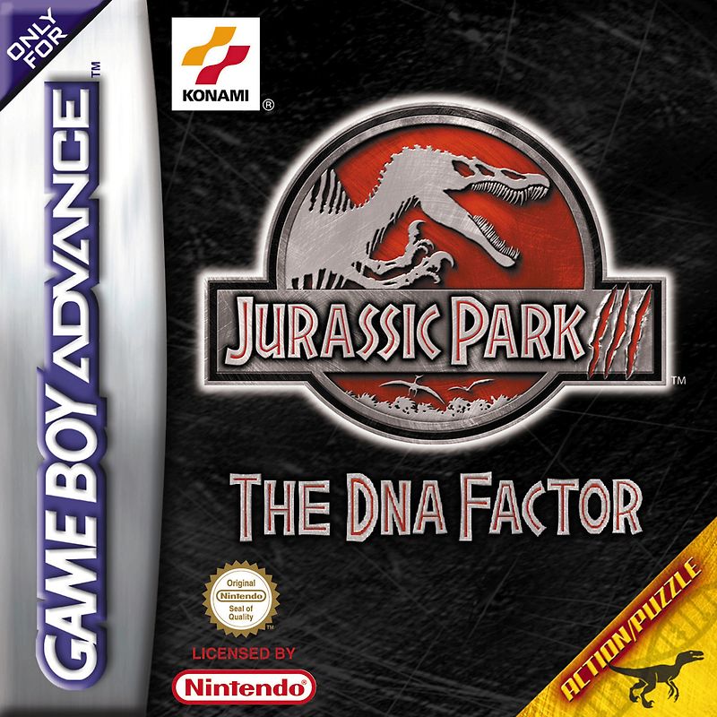 Jurassic Park 3 - The DNA Factor Nintendo Game Boy Advance