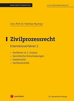 Zivilprozessrecht Erkenntnisverfahren 2 (Skriptum)