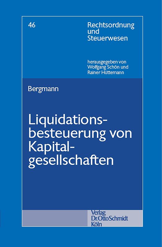 Liquidationsbesteuerung von Kapitalgesellschaften