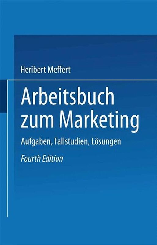 Arbeitsbuch zum Marketing