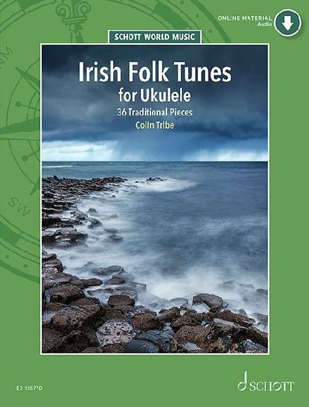 Irish Folk Tunes for Ukulele: 36 Traditional Pieces for Ukulele Book with Audio Online