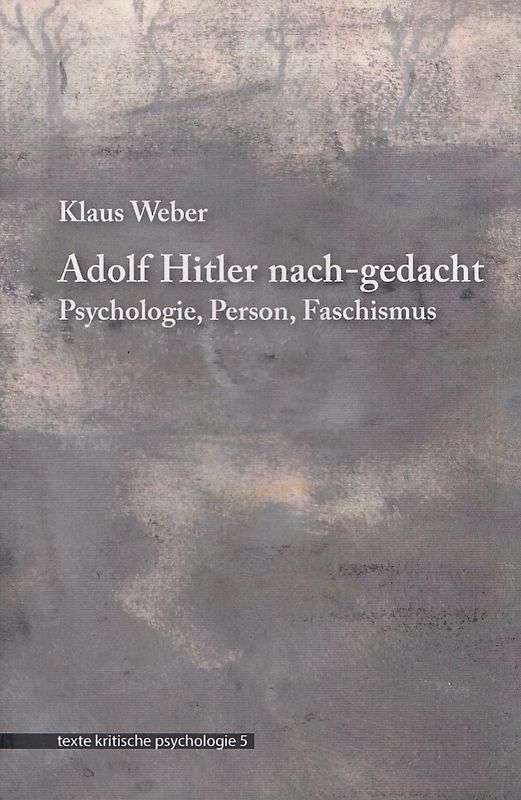 Adolf Hitler nach-gedacht