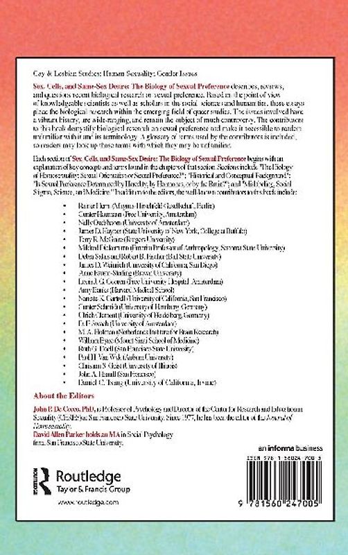 Sex, Cells, and Same-Sex Desire