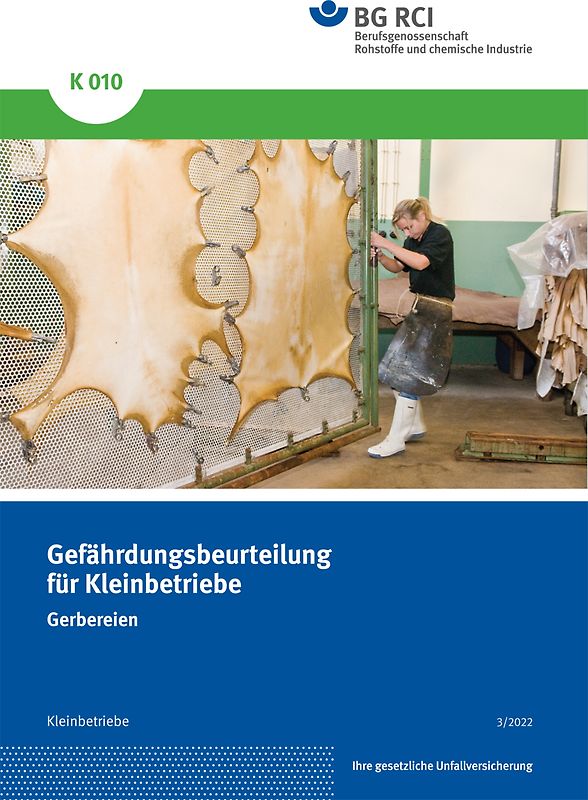 K 010 Gefährdungsbeurteilung für Kleinbetriebe