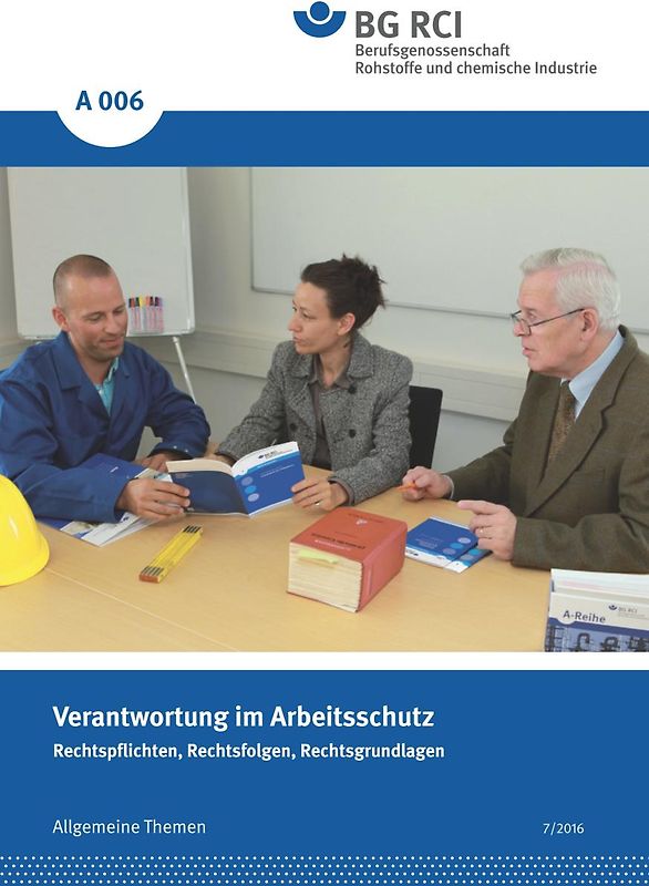 A 006 - Verantwortung im Arbeitsschutz
