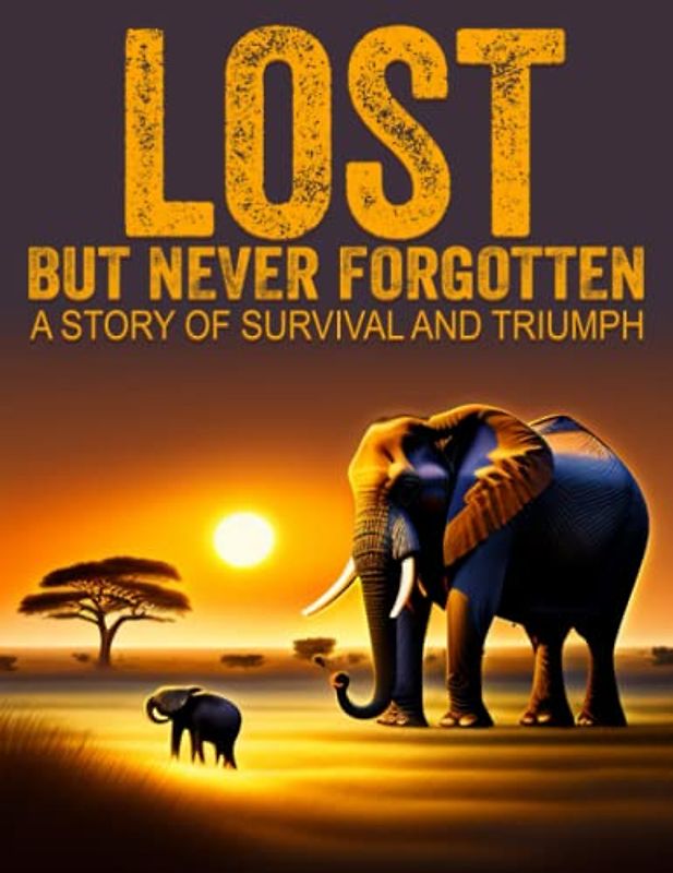A Brave Elephant's: Journey A Story of Survival and Triumph: A Motivational Book about perseverance Courage, Confidence determination and the importance of family