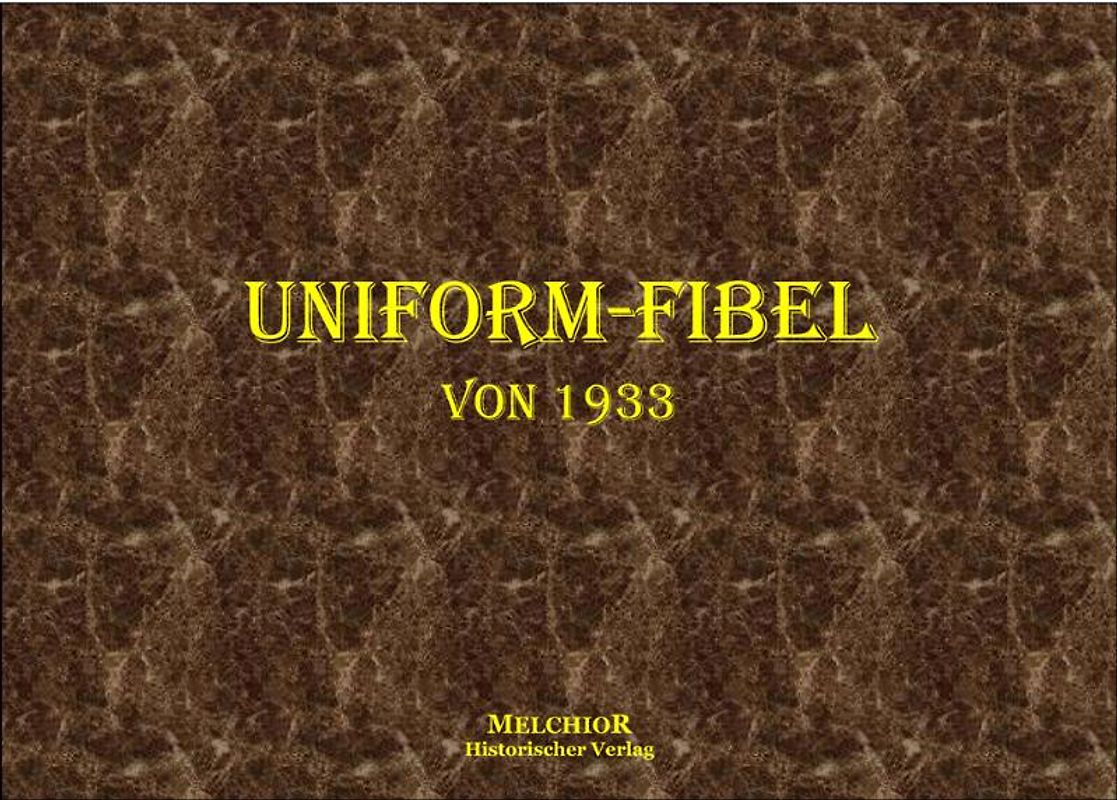 Uniform-Fibel von 1933